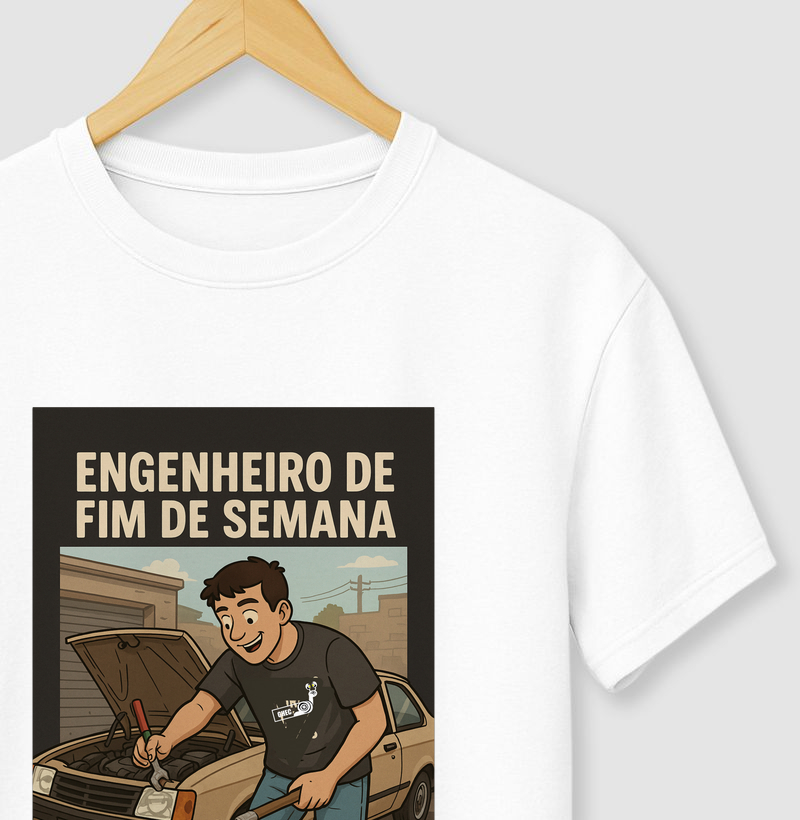 Camiseta - Engenheiro de Fim de Semana