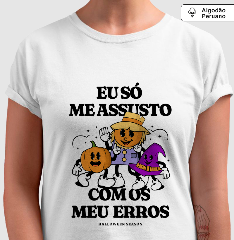 Erros - Camiseta Algodão Peruano
