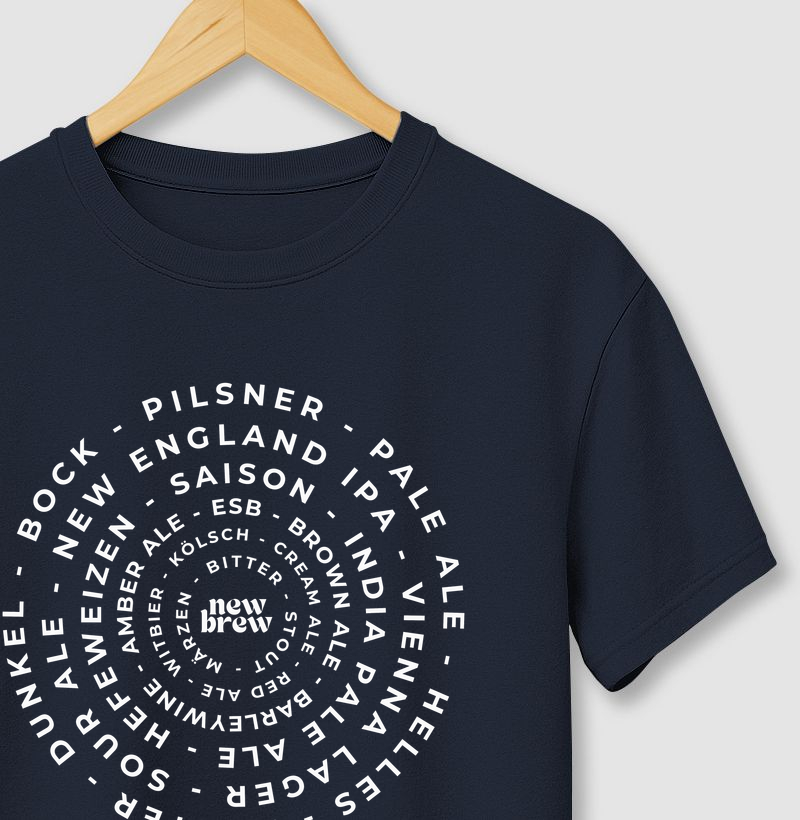 Beer Styles - New Brew - Camiseta