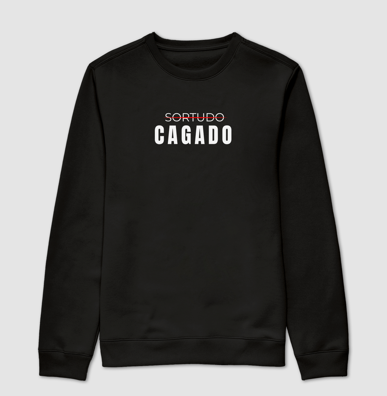 Cagado - Suéter Moletom