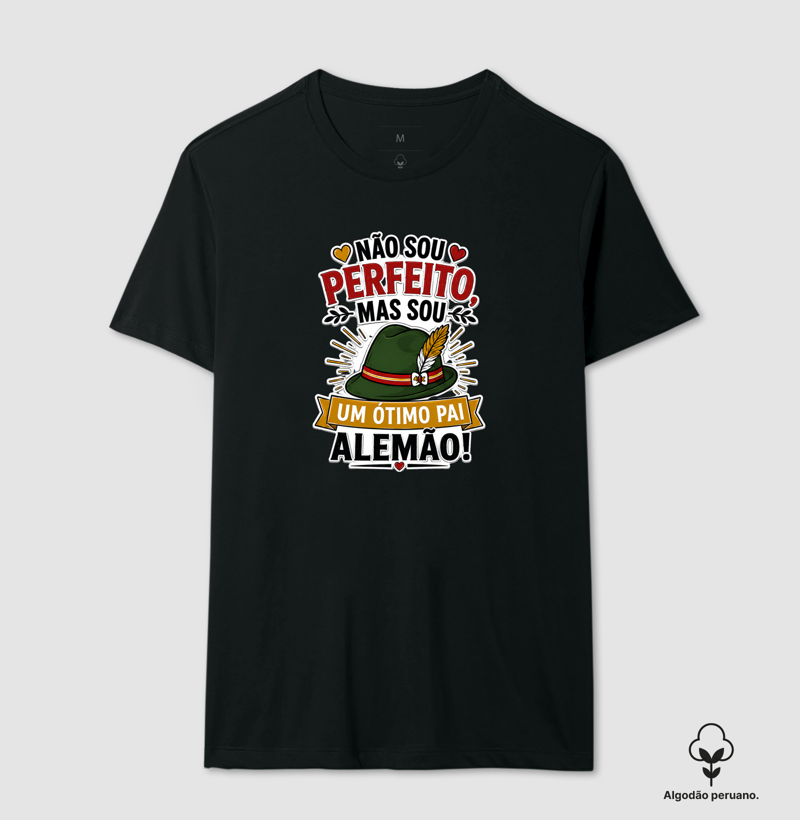 Pai Alemão - Camiseta Algodão Peruano