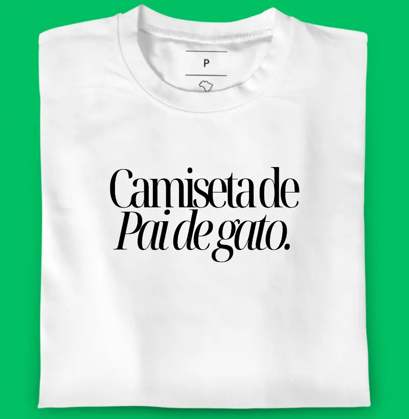 Camiseta de pai de gato