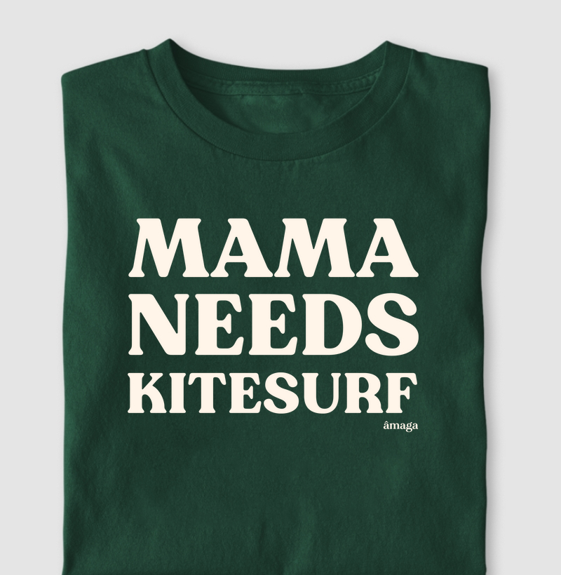 Mama needs kitesurf