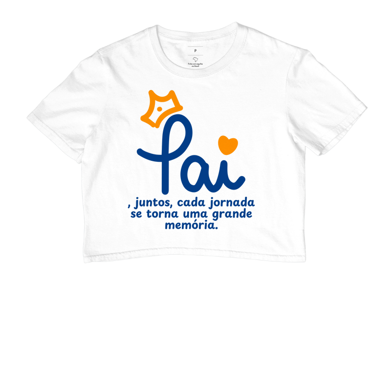 Camiseta Coleção Pai - Pai, juntos, cada jornada...