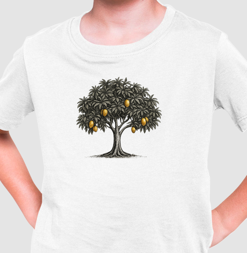 Camiseta Infantil Mangueira