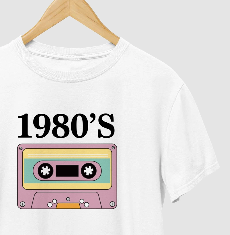 Camiseta 1980'S - Estampa Vintage