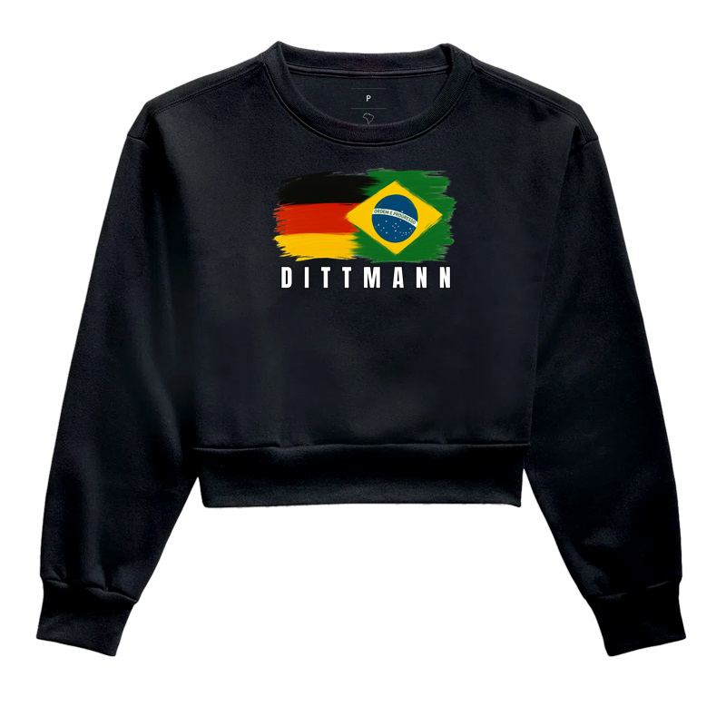 Dittmann  - Cropped Moletom