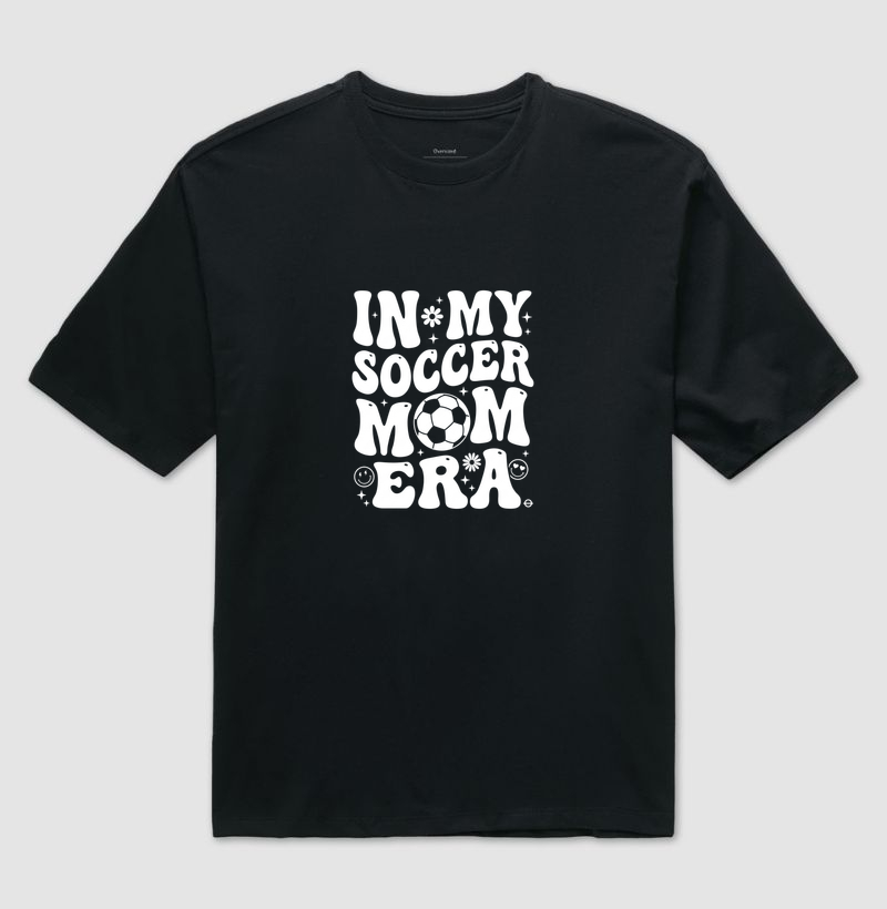 feminina de futebol estampa "soccer mom era" joga bonita
