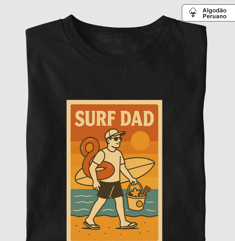 Surf Dad - Algodão Peruano Premium