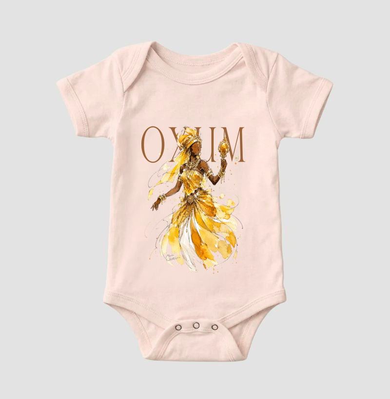 Body Bebê Oxum I Orixás Maria Patuá