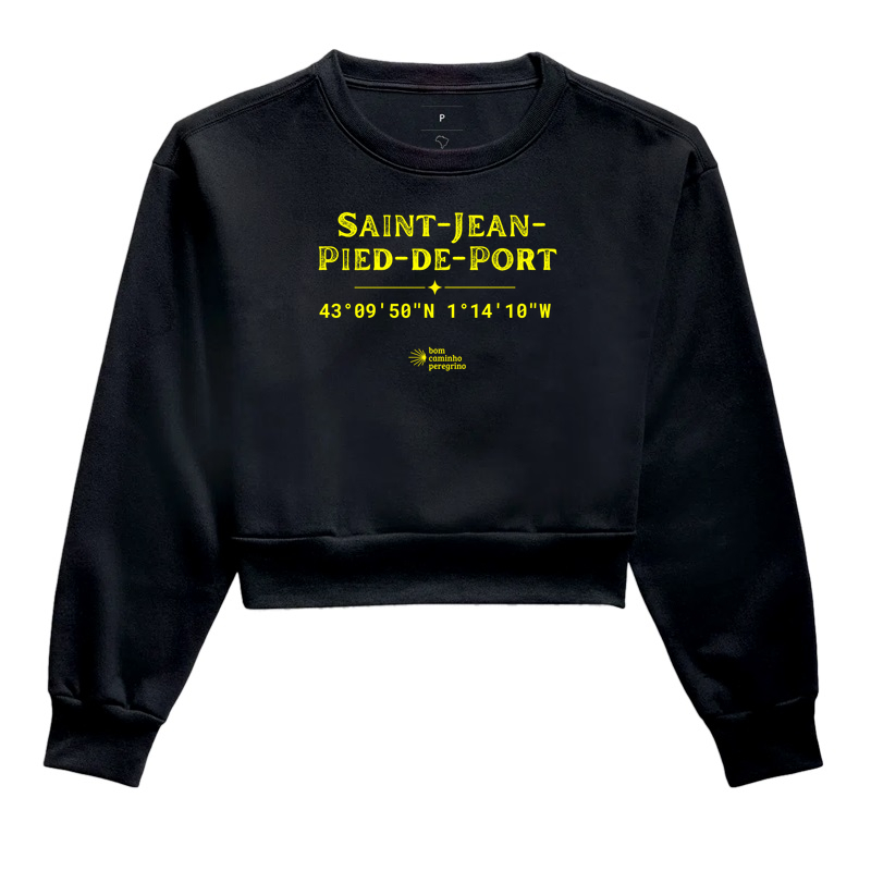 Camiseta Coordenadas Saint-Jean-Pied-de-Port