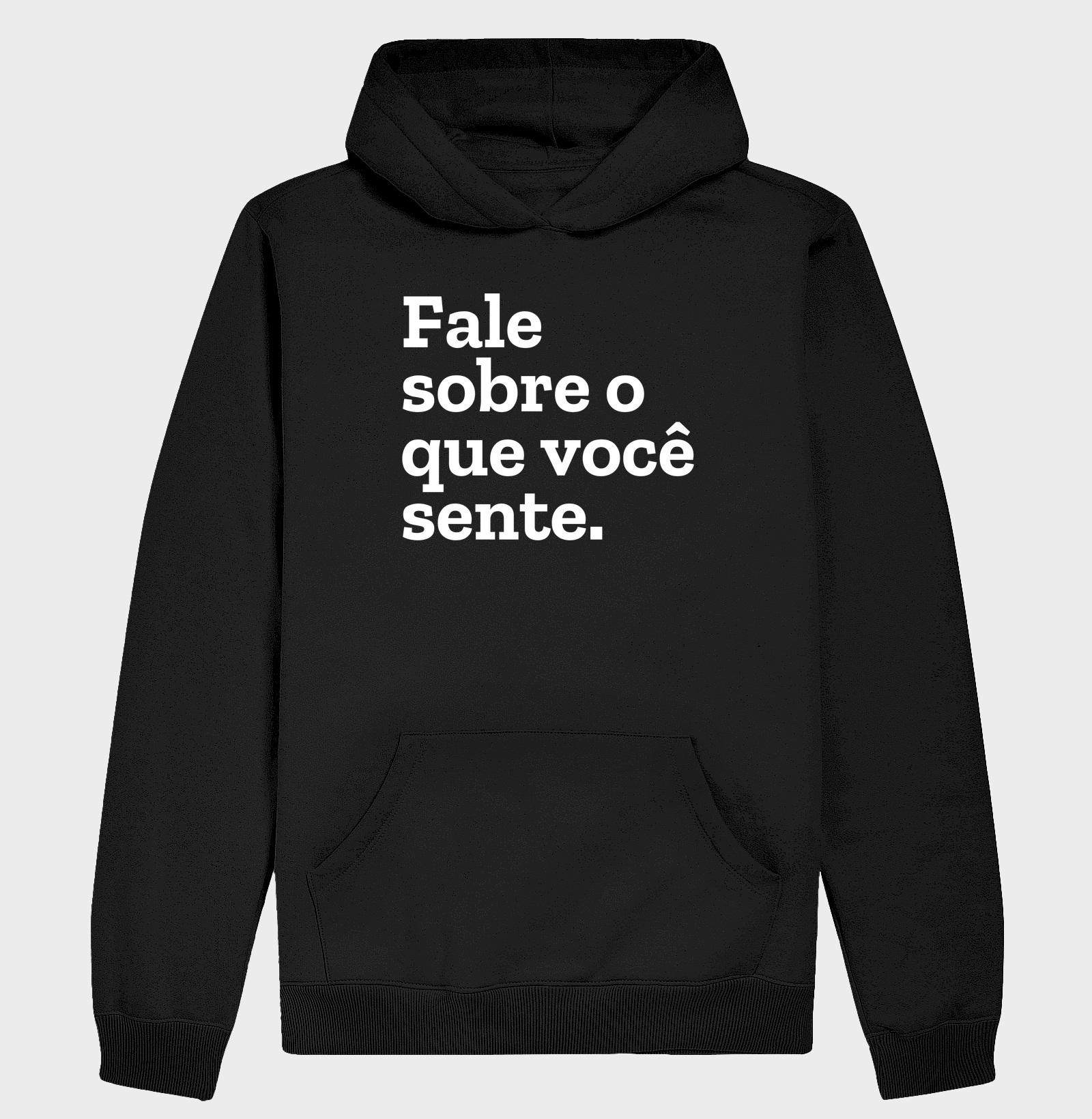 Fale sobre o que sente.