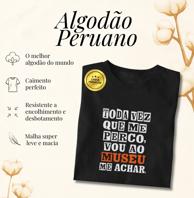 Algodão Peruano - Museu É Meu Lugar