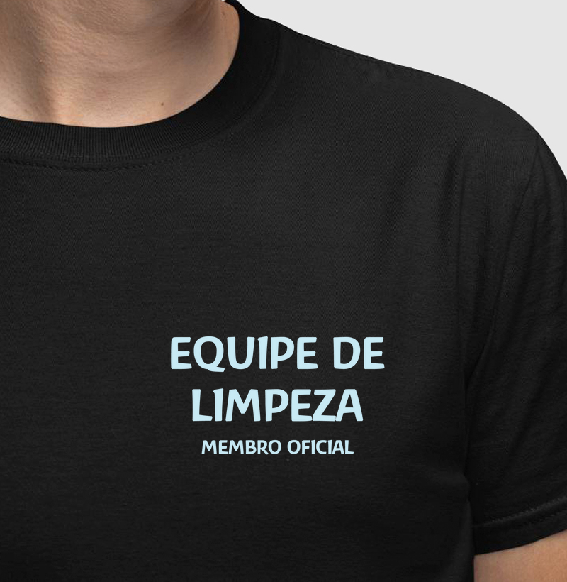 Membro oficial da Equipe de Limpeza