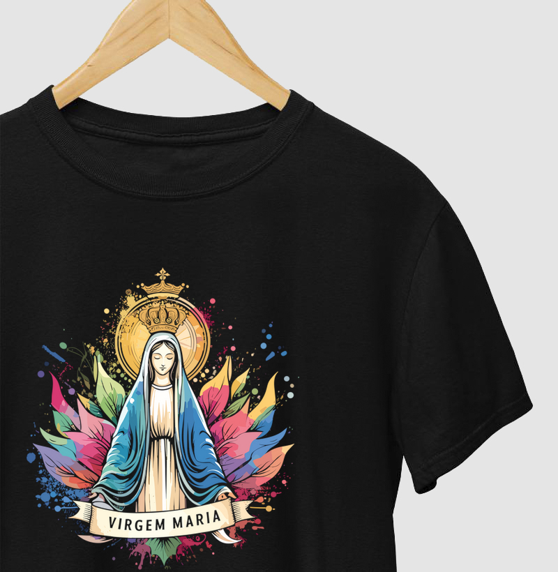 Virgem Maria em Aquarela