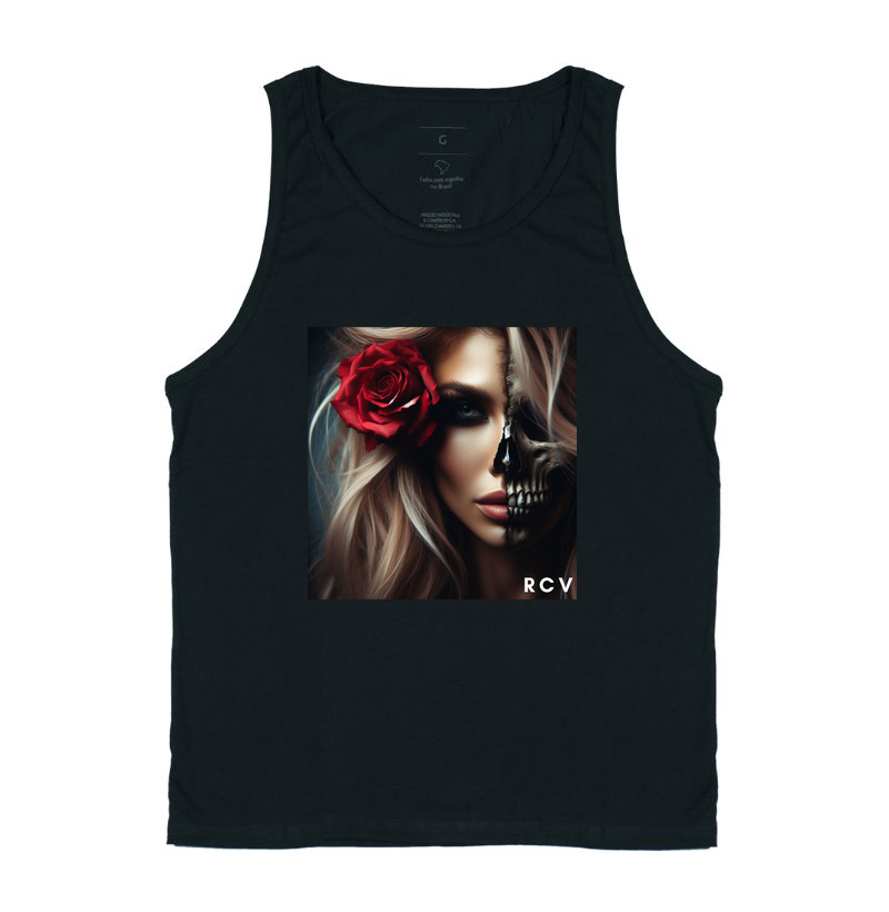 Camiseta RCV Rosa Caveira Nigth