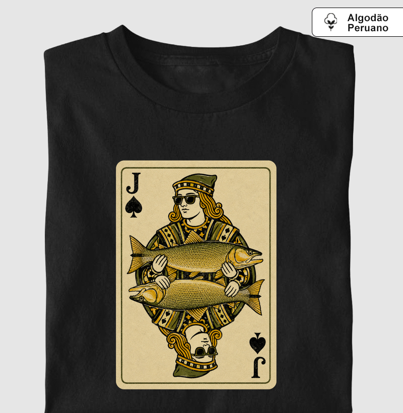 Valete da Pesca 🎣 - Camiseta Algodão Peruano