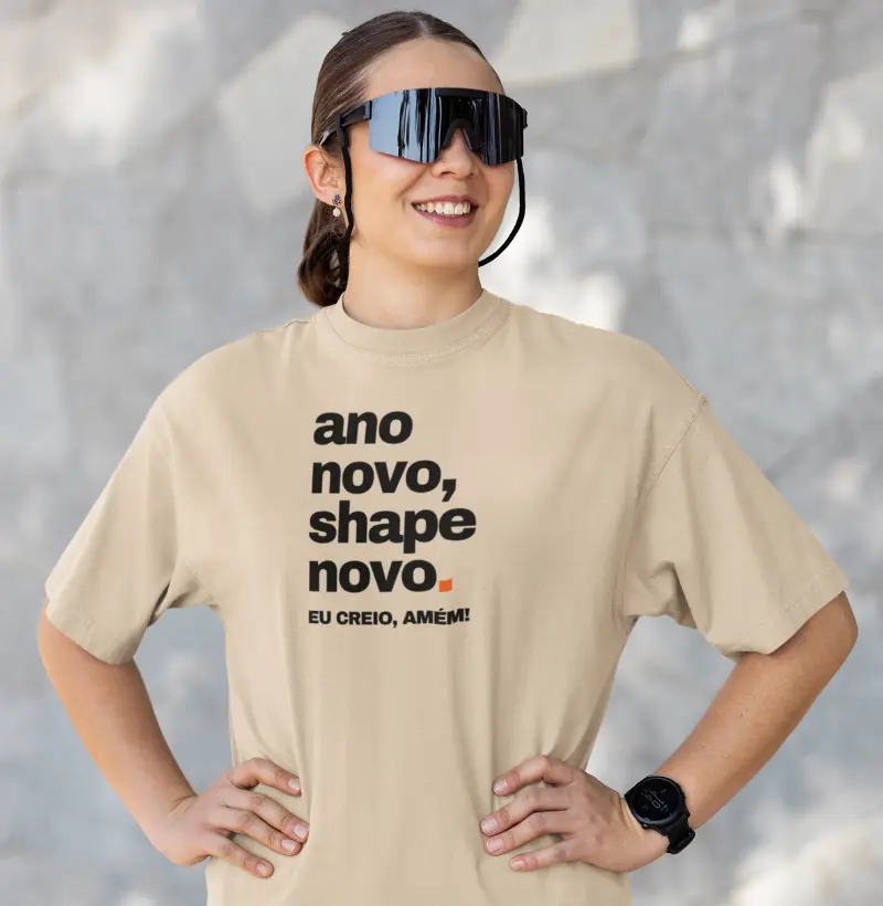 Ano novo, shape novo...eu creio