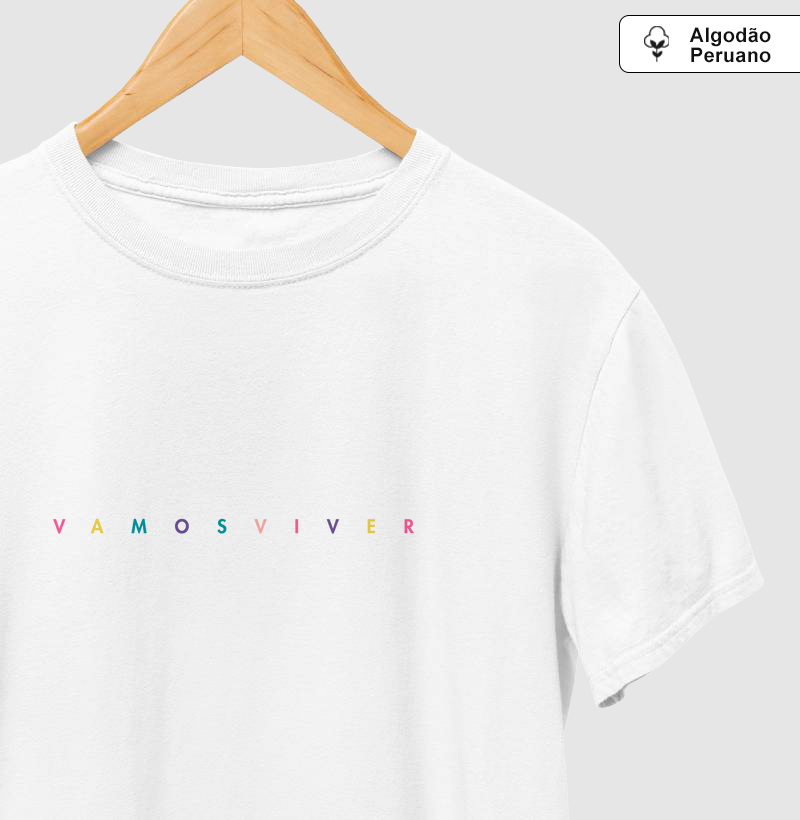 Algodão Peruano Vamos Viver Cores - Vamos Viver