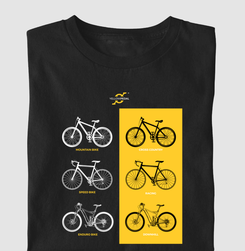CAMISETA YELLOWPEDAL NOVAS MODALIDADES
