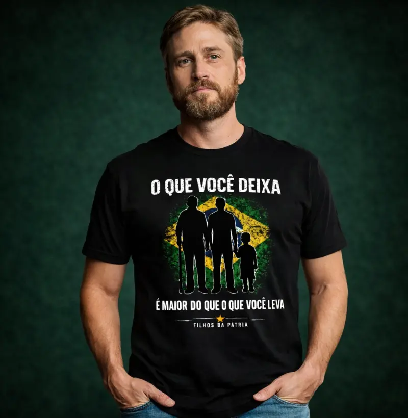 Camiseta Legado que Voce Deixa | Familia