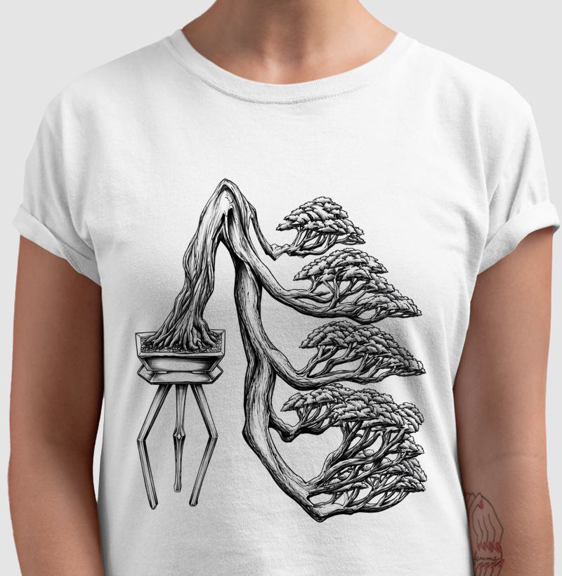 Camiseta Bonsai Cascata