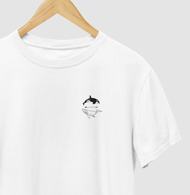 White T-Shirt - Mysticeta CLASSICS