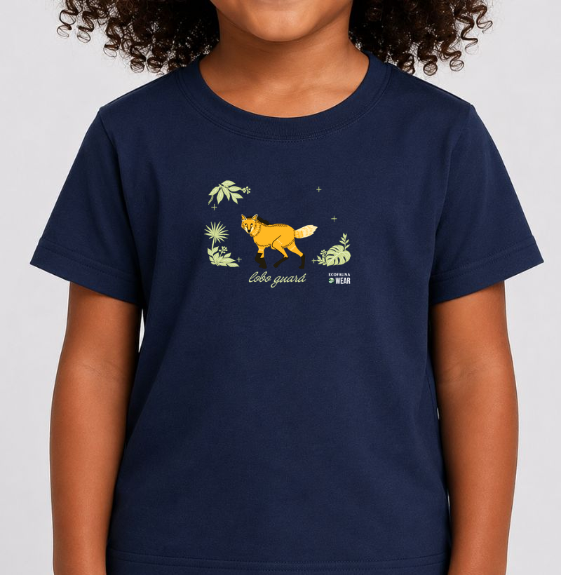 LOBO GUARÁ - Coleção Kids - Camiseta Infantil