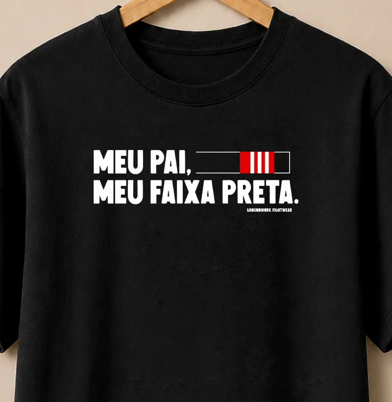 Meu pai, Meu faixa preta