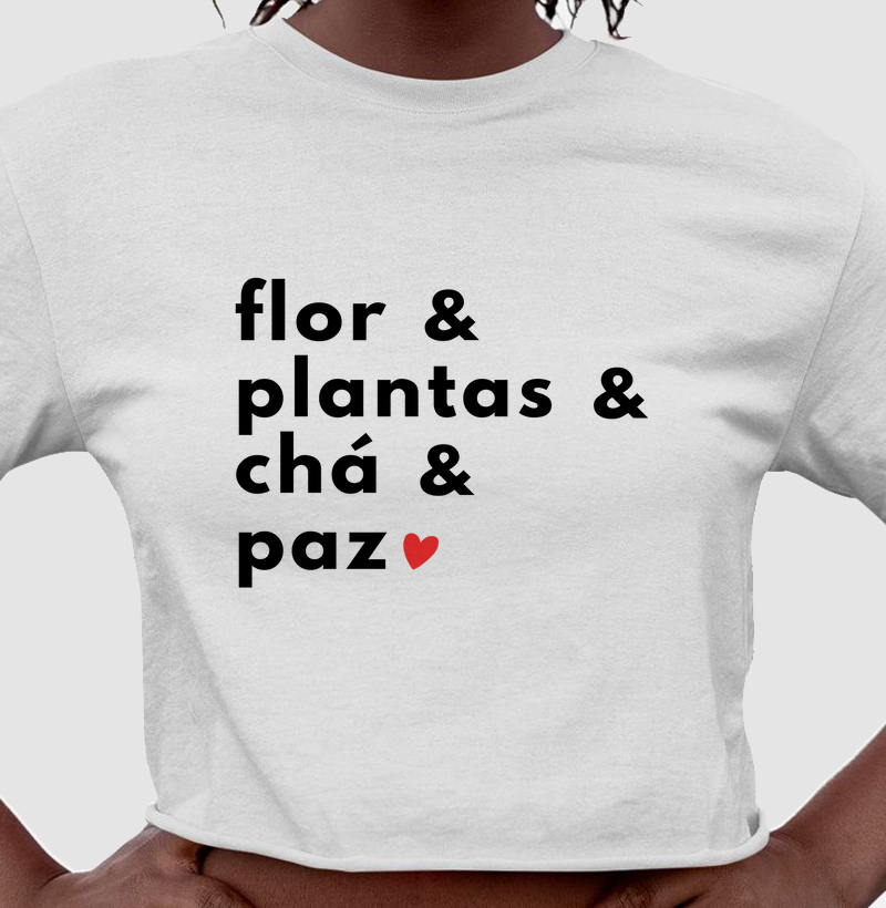 Cropped Vibe natureza