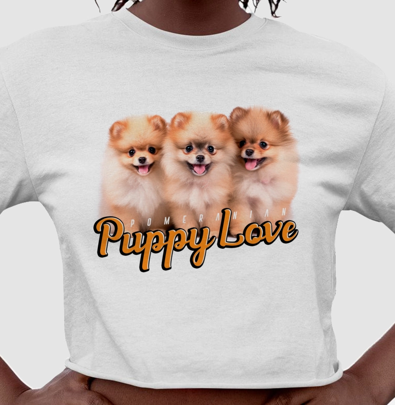 Cropped Pomerania Puppy Love