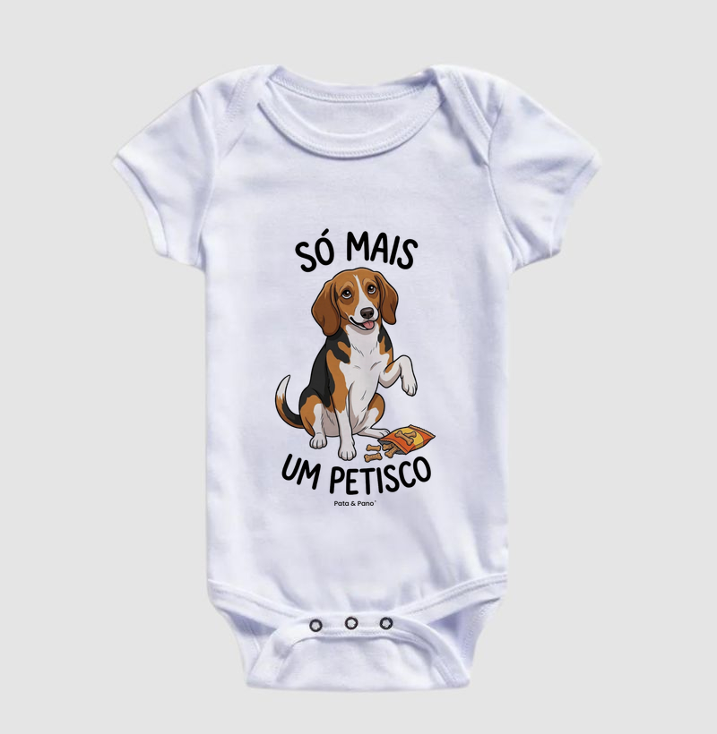 BODY BEBÊ BEAGLE PETISCO