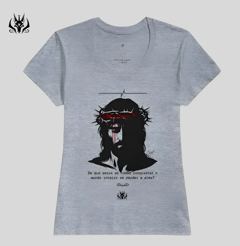Camiseta - Jesus Coroa de Espinho 