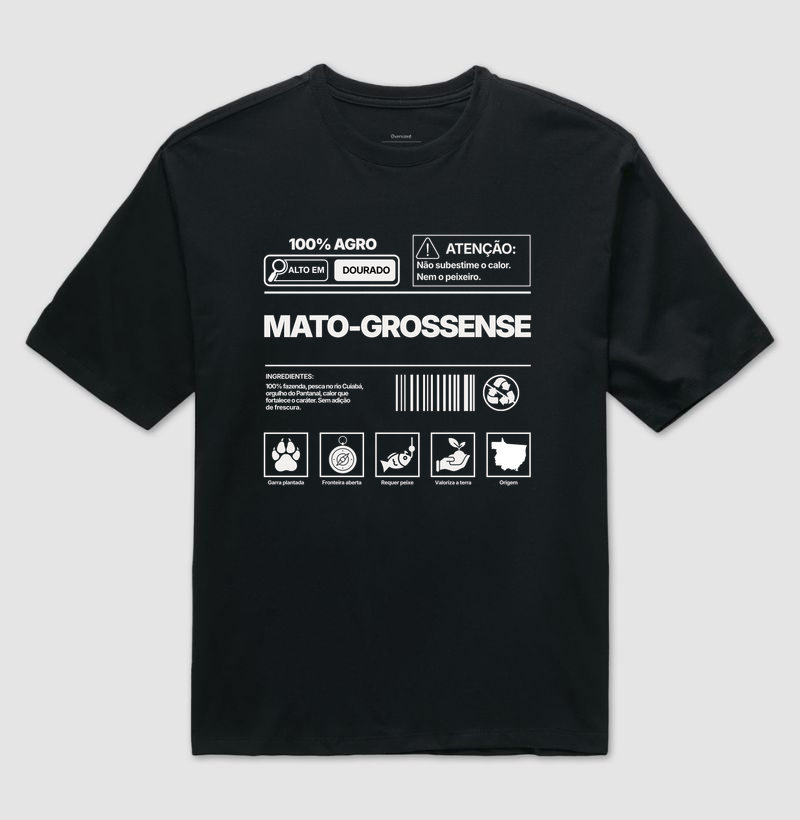 Mato Grossense | Essência - Camiseta Oversized