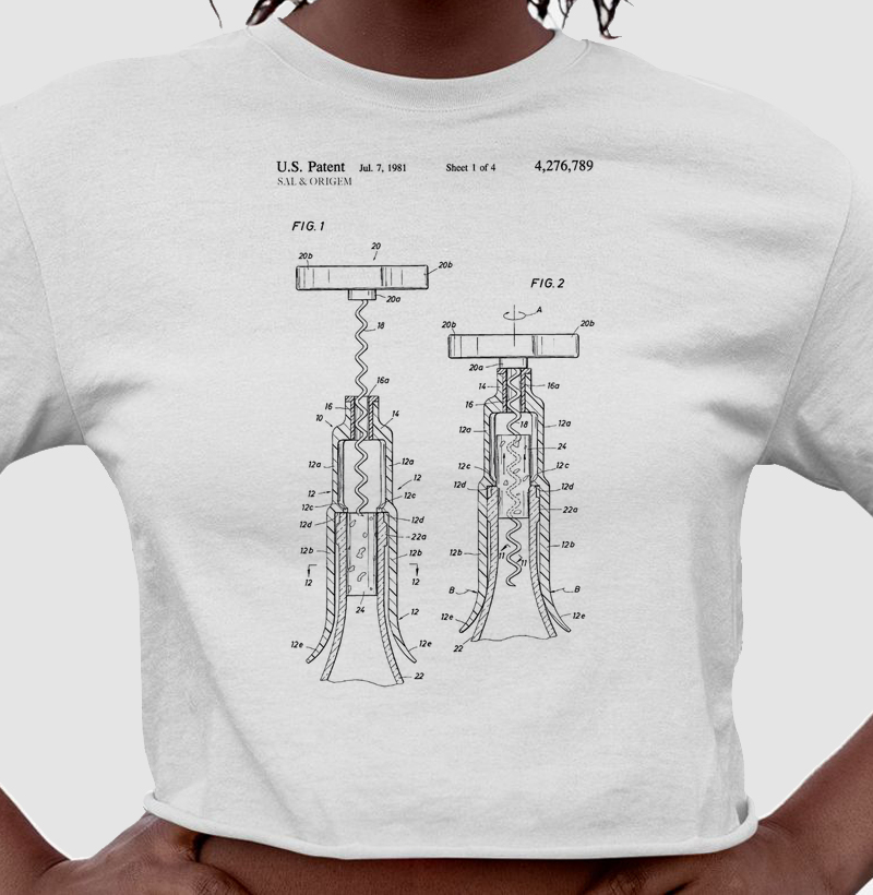 Patente -> Saca Rolhas 3