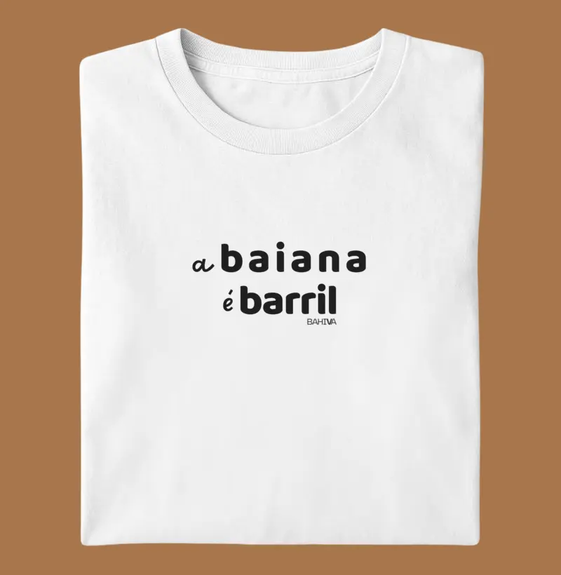 A baiana é barril