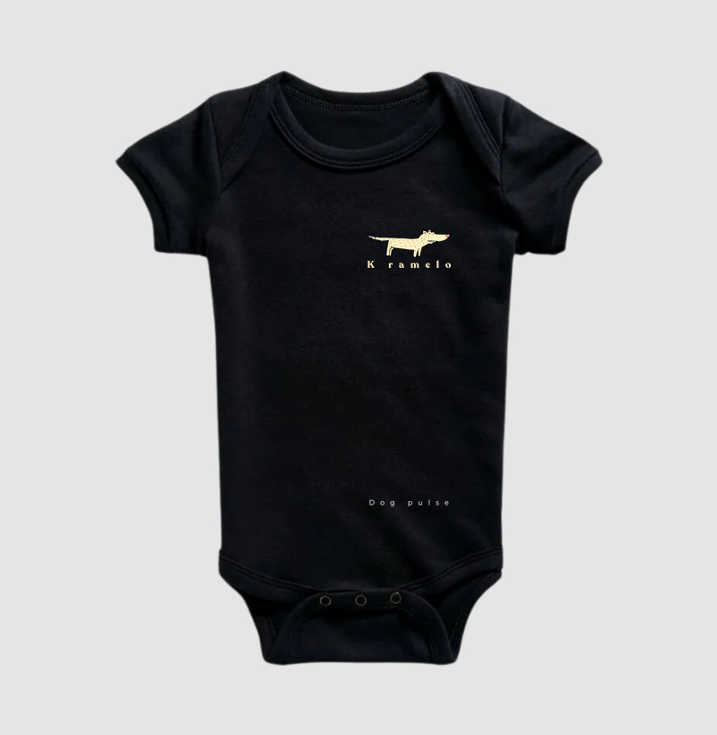 Body Infantil Dog Pulse Caramelo Eternal