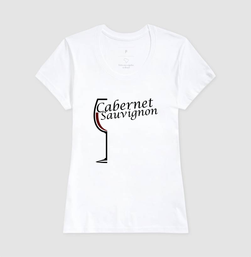 Camiseta Feminina Cabernet Sauvignon