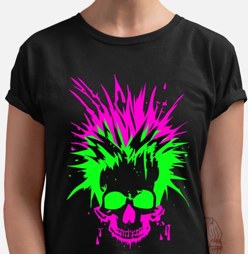 Camisa punkrock grande