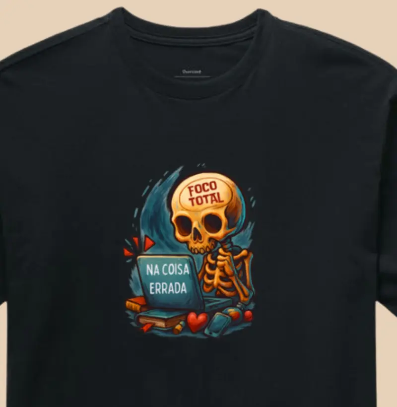 Foco total.. na coisa errada....