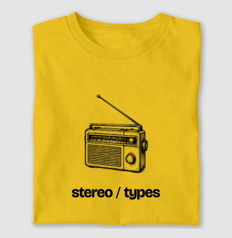 Rádio Portátil · Ilustrado · STEREO TYPES
