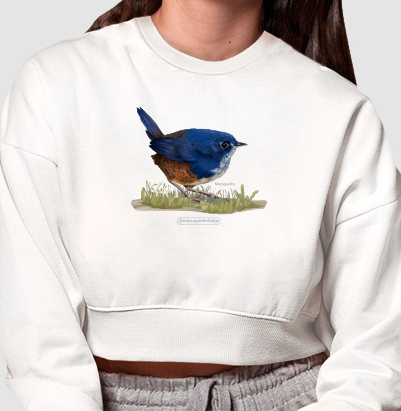 Colab Rev&Mac - Macuquinho - Moletom Cropped