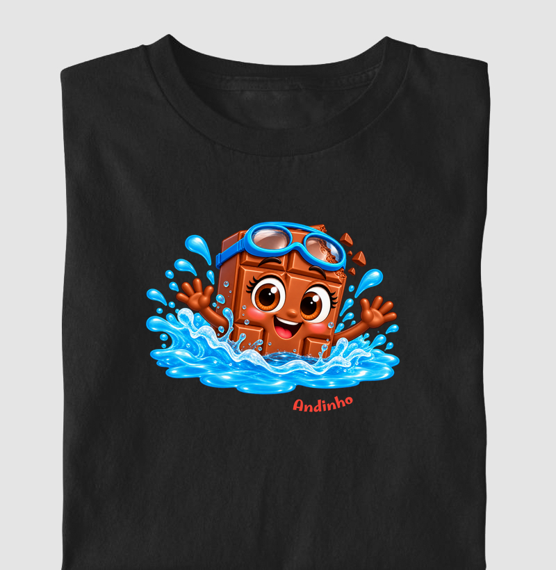 Andinho nadando - Camiseta Infantil