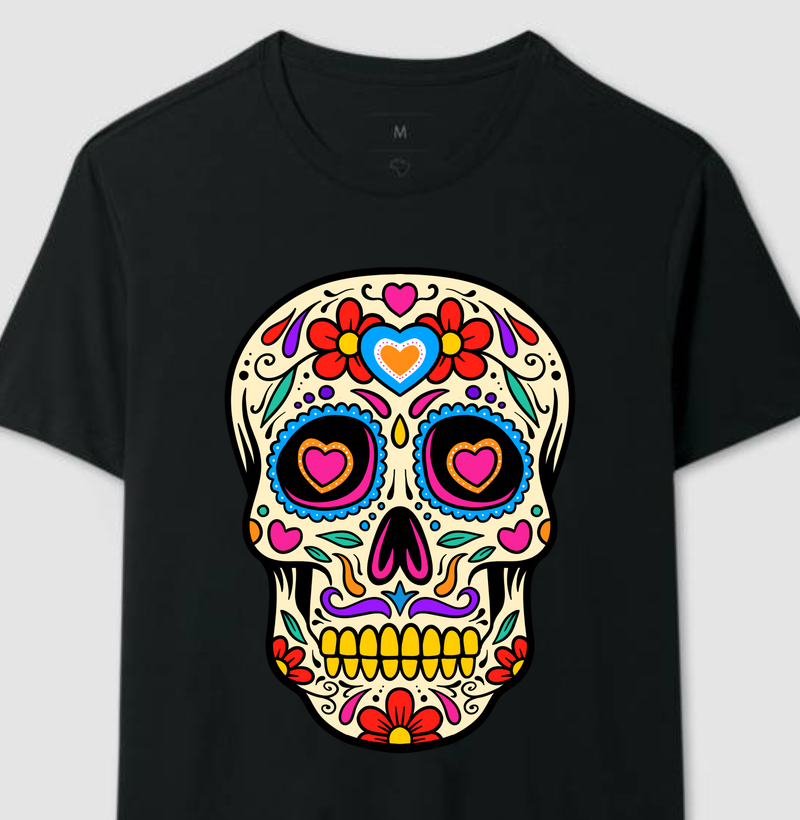 Coleção Caveiras Mexicanas - Coração no Olho