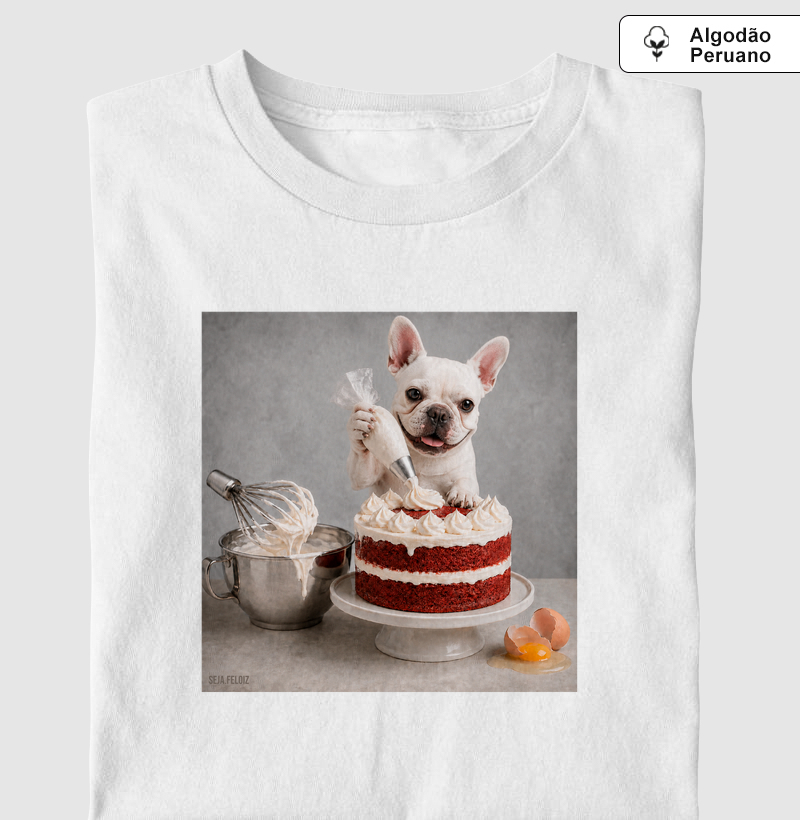 Frenchie Chef Confeiteira 🎂🐾