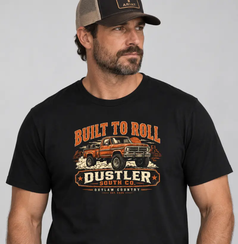 Country Masculina Built To Roll