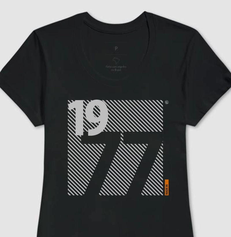 Ano 1977 Quadrado fem