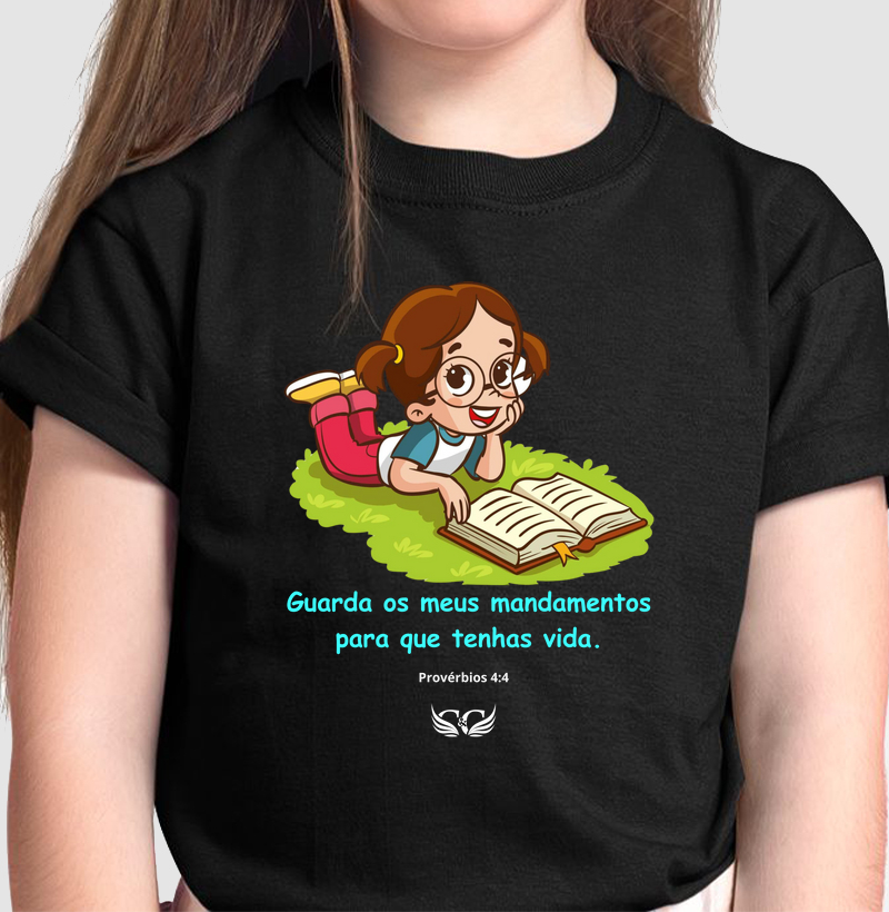 Camiseta Infantil Guarda os meus mandamentos