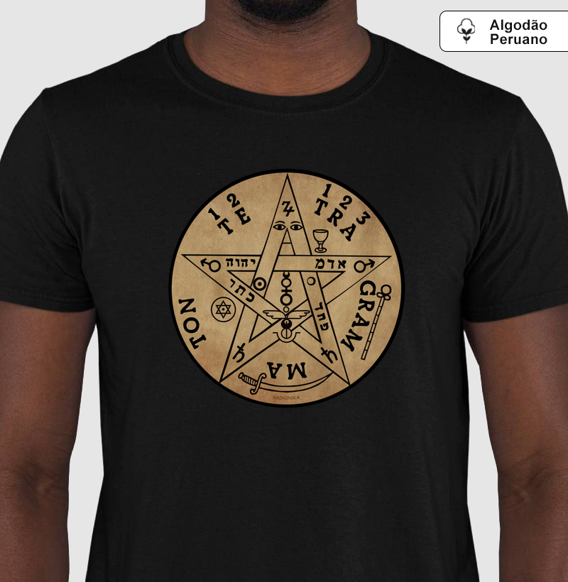 Camiseta Premium Tetragramaton – Proteção e Elevação – Algodão Peruano Unissex
