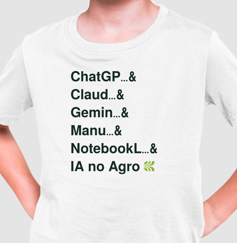 Camiseta ChatGP & IA no Agro